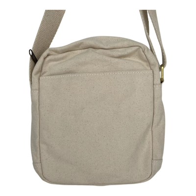 Holzrichter canvas crossbody bag, wheat