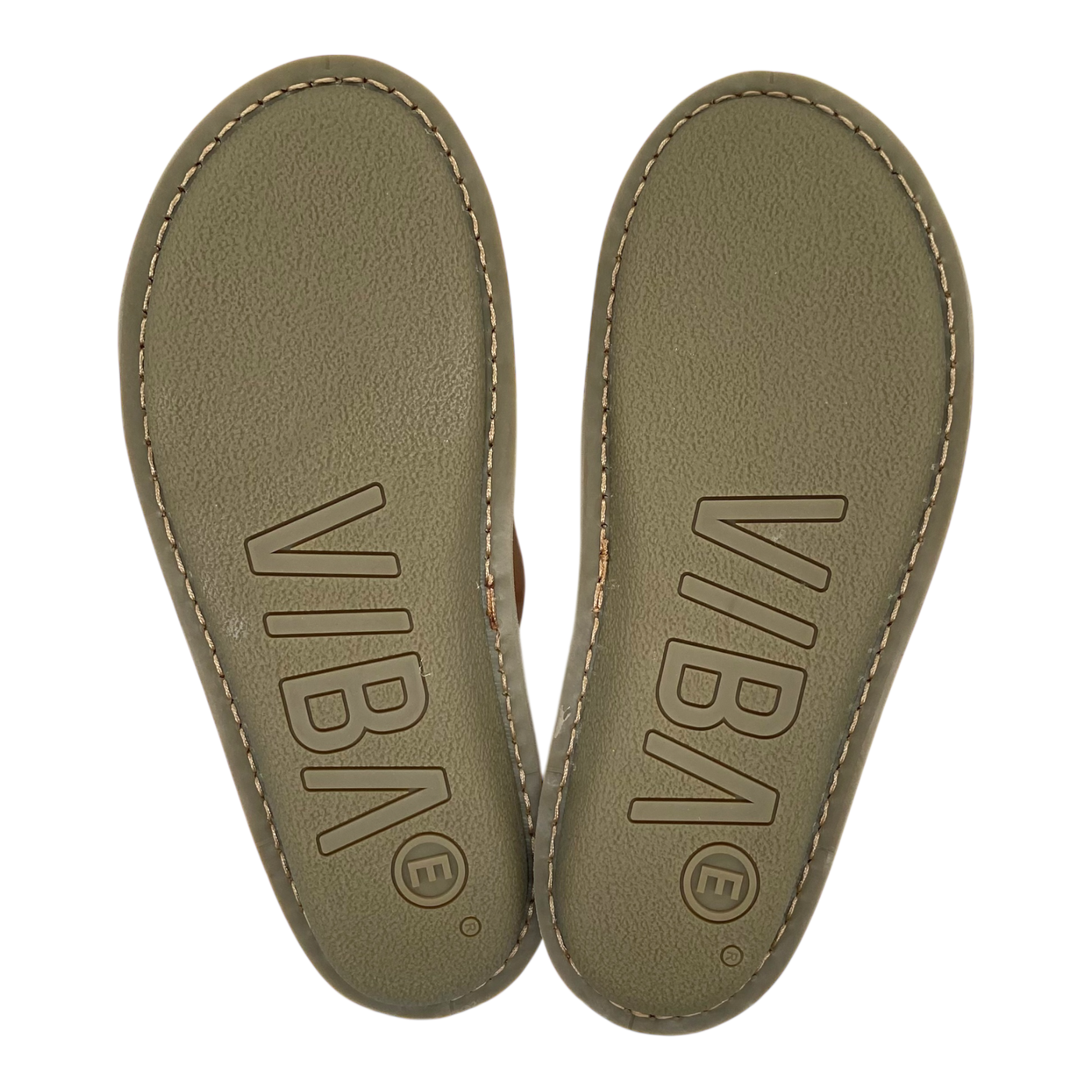 VIBAe Roma leather slippers, fawn tan | 46