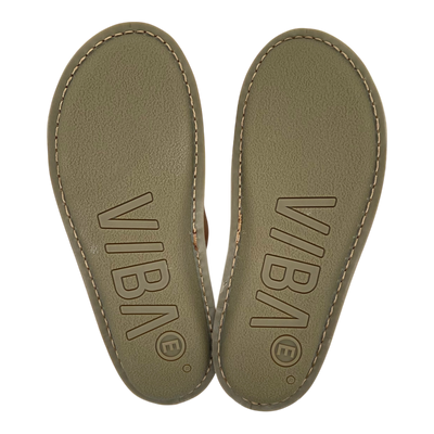 VIBAe Roma leather slippers, fawn tan | 46