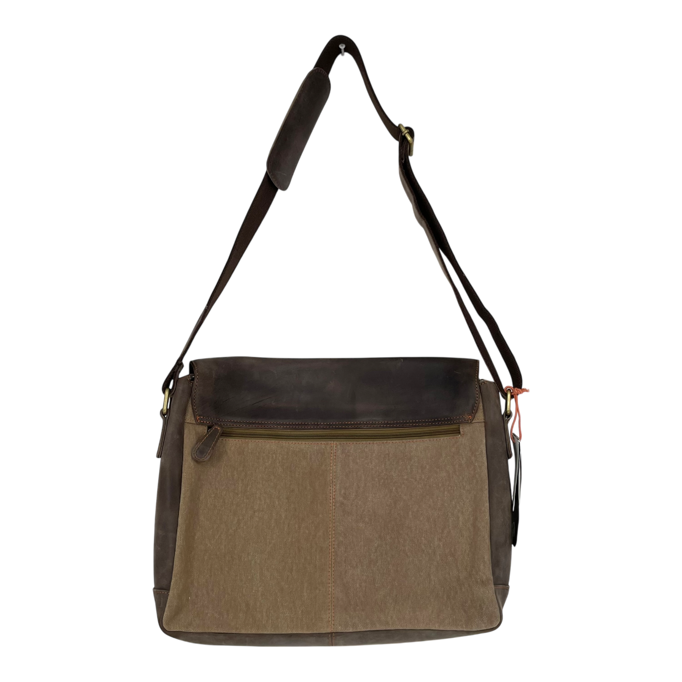 Holzrichter leather briefcase, brown