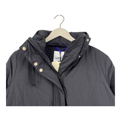 Embassy of Bricks and Logs lami short parka jacket, black | unisex S