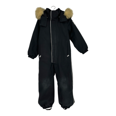 Reima tromssa winter overall, black | 116cm