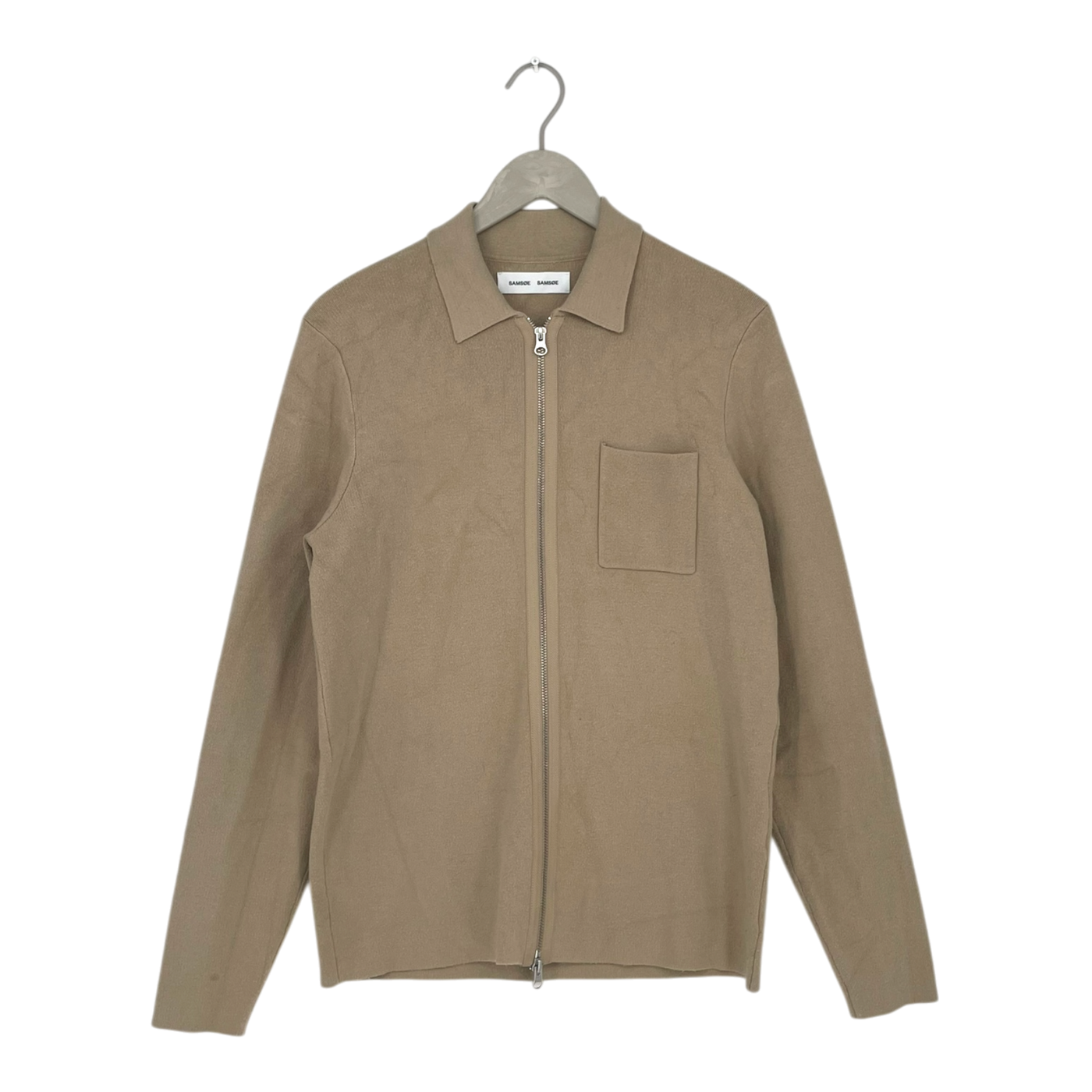 Samsøe Samsøe knitted cardigan, tan | man M