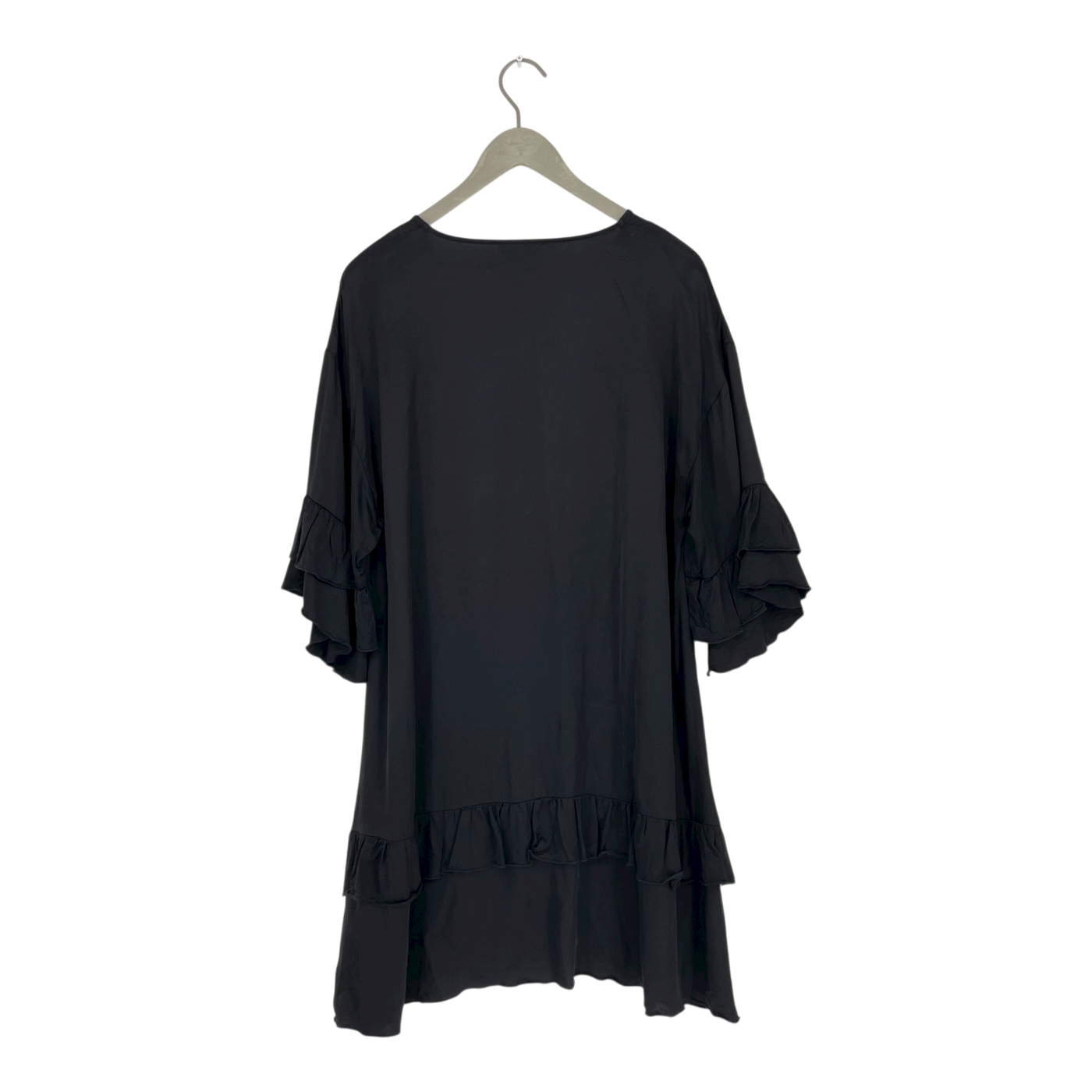 R/H frill dress, black | woman L