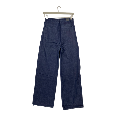 Mud Jeans eve mid pleated jeans, midnight blue | woman 27/34