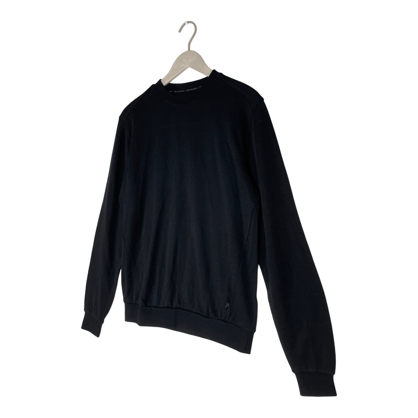 North Outdoor merino sweat shirt, black | man L