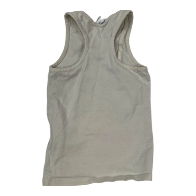 Gugguu tank top, cream | 98cm