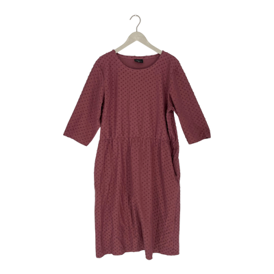 Aarre marisa dress, rose brown dot | woman XXXL