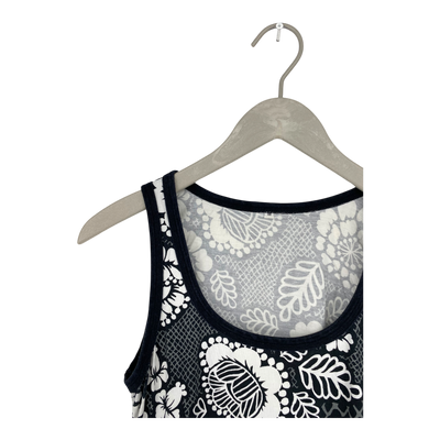 Ommellinen mekkonen tricot dress, flowers | woman M