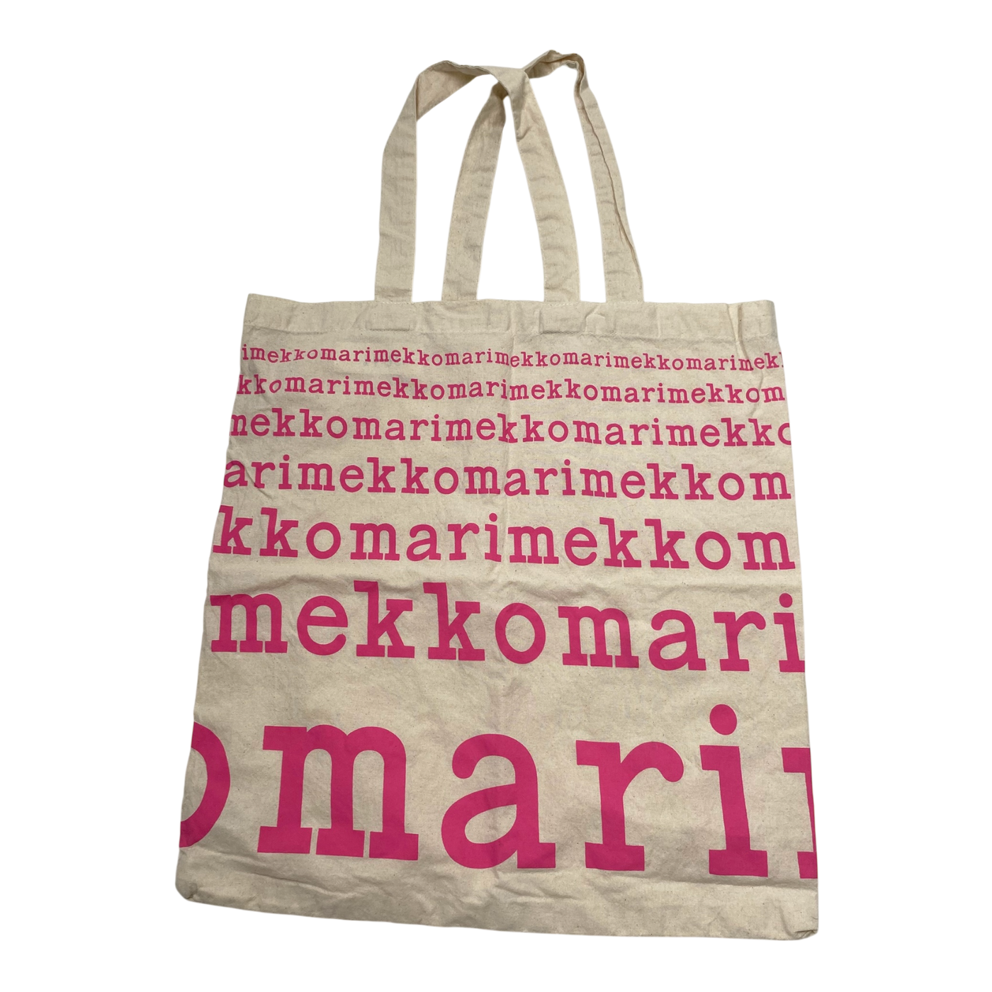 Marimekko logo bag, hot pink | onesize