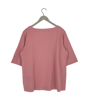 Ommellinen t-shirt, salmon pink | woman 3XL