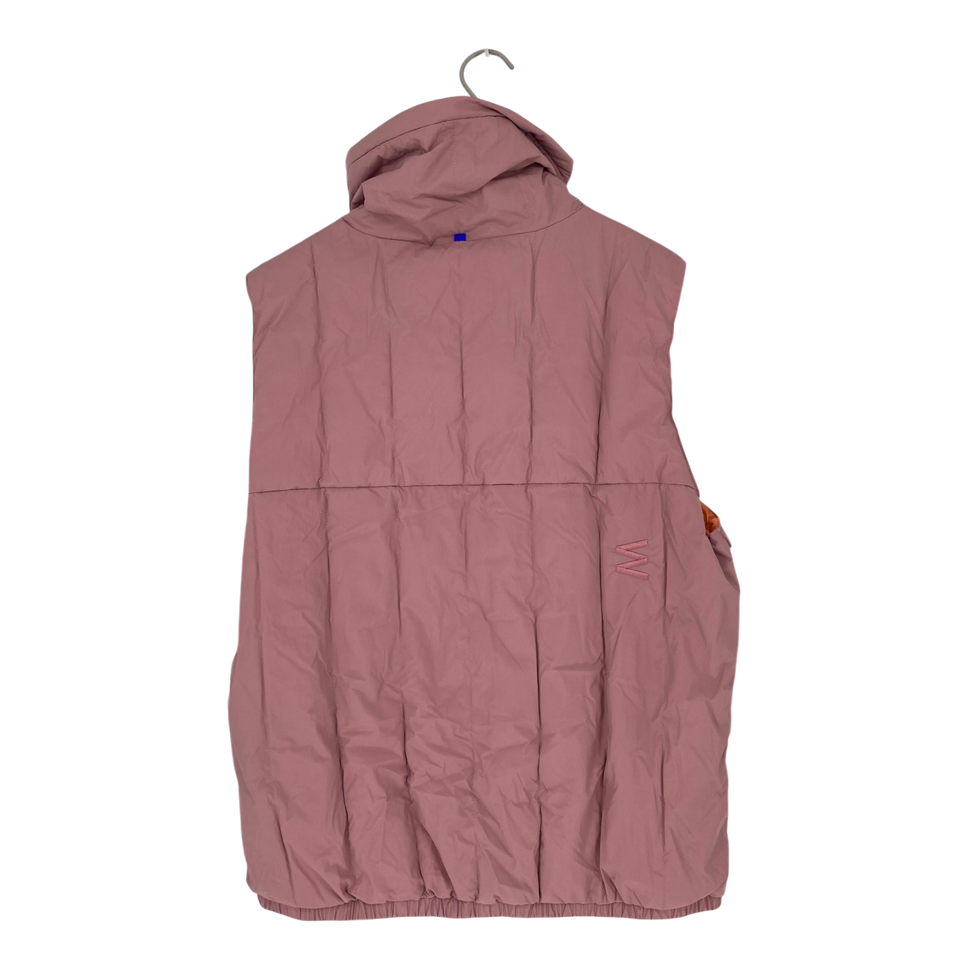 Embassy of Bricks and Logs broman puffer vest, mauve | unisex L