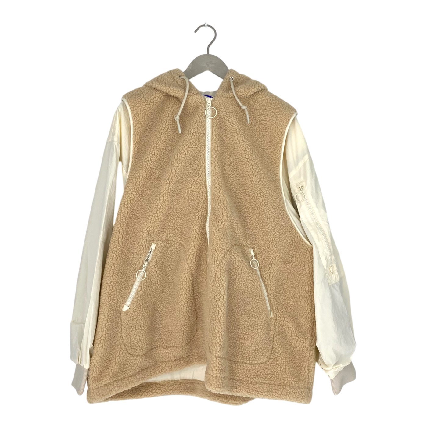 Embassy of Bricks and Logs ruby coach jacket, beige | unisex S