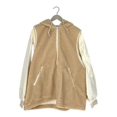 Embassy of Bricks and Logs ruby coach jacket, beige | unisex S