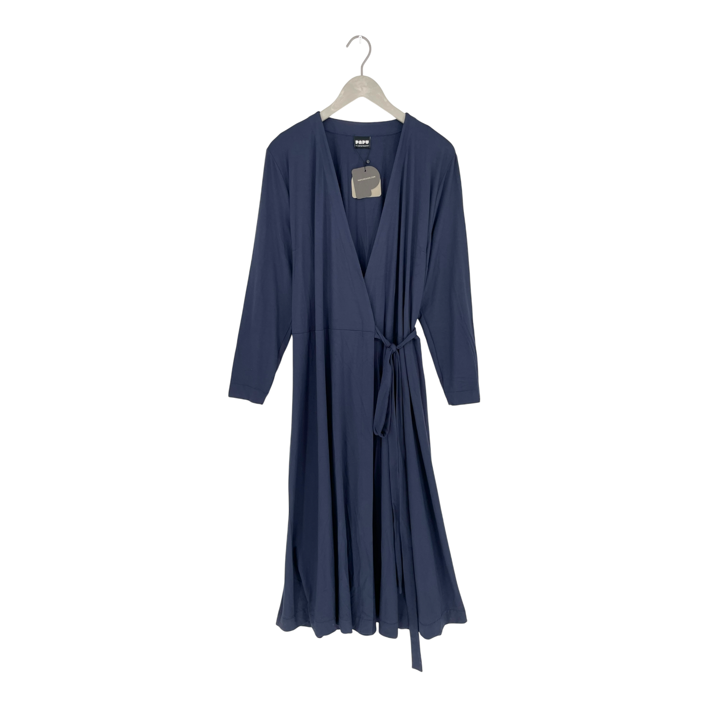Papu wrap around dress, navy blue | woman XXL