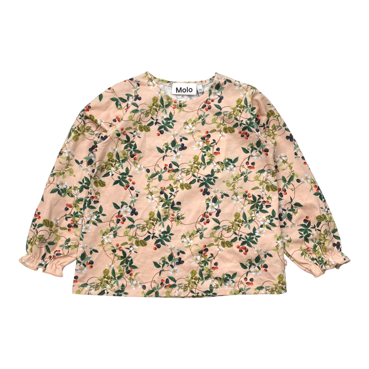 Molo -Hemd, Bromble Rose | 104 cm
