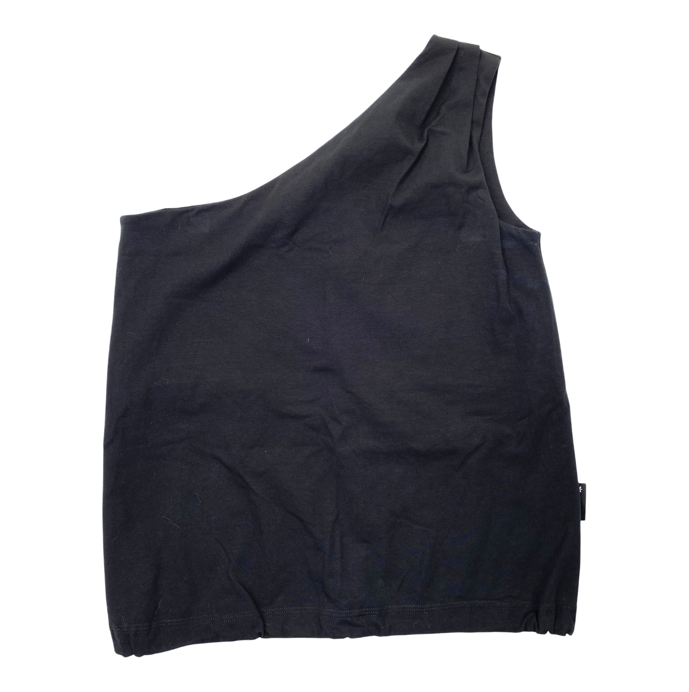 Ommellinen one shoulder top, black | woman S