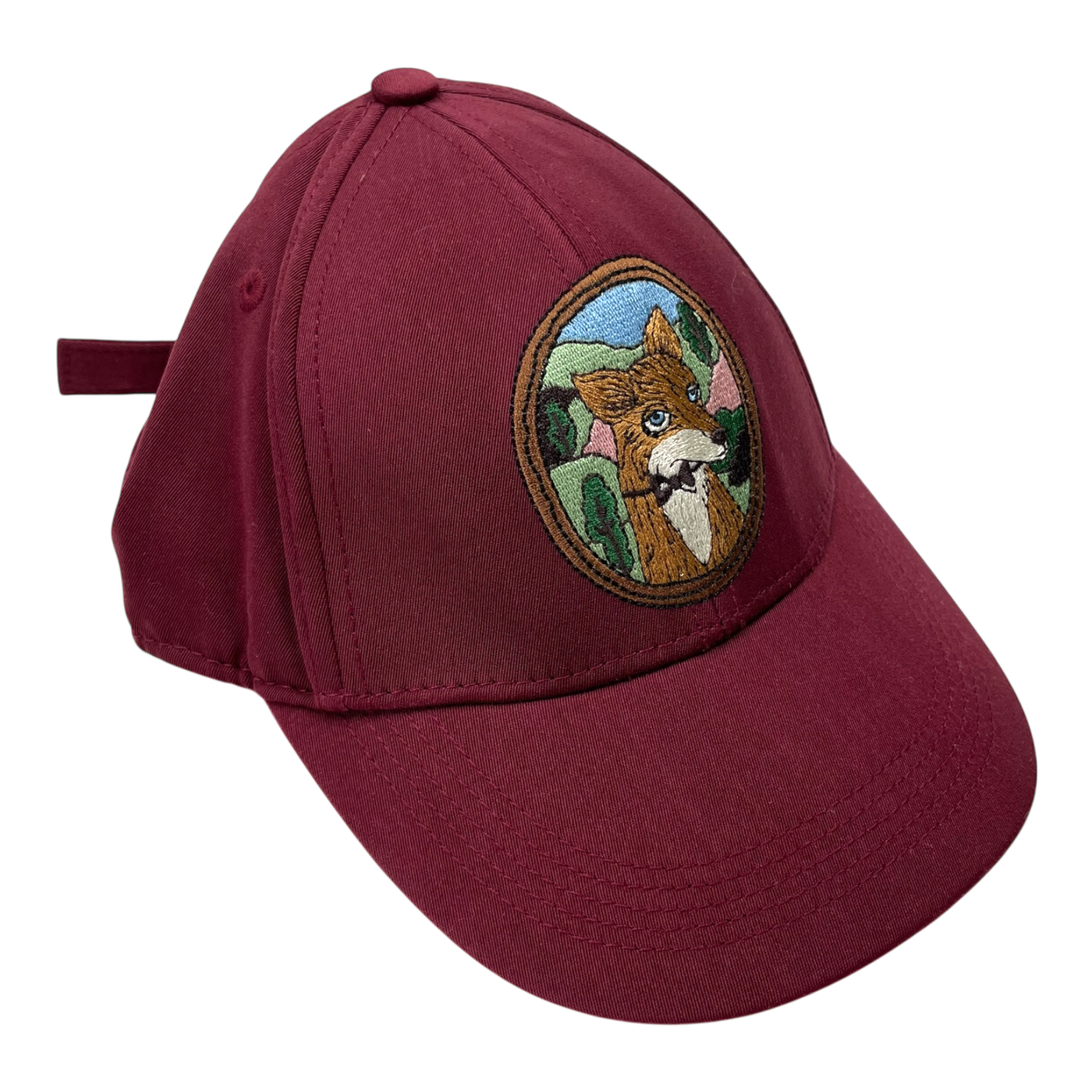 Mini Rodini cap, burgundy | 48/50cm