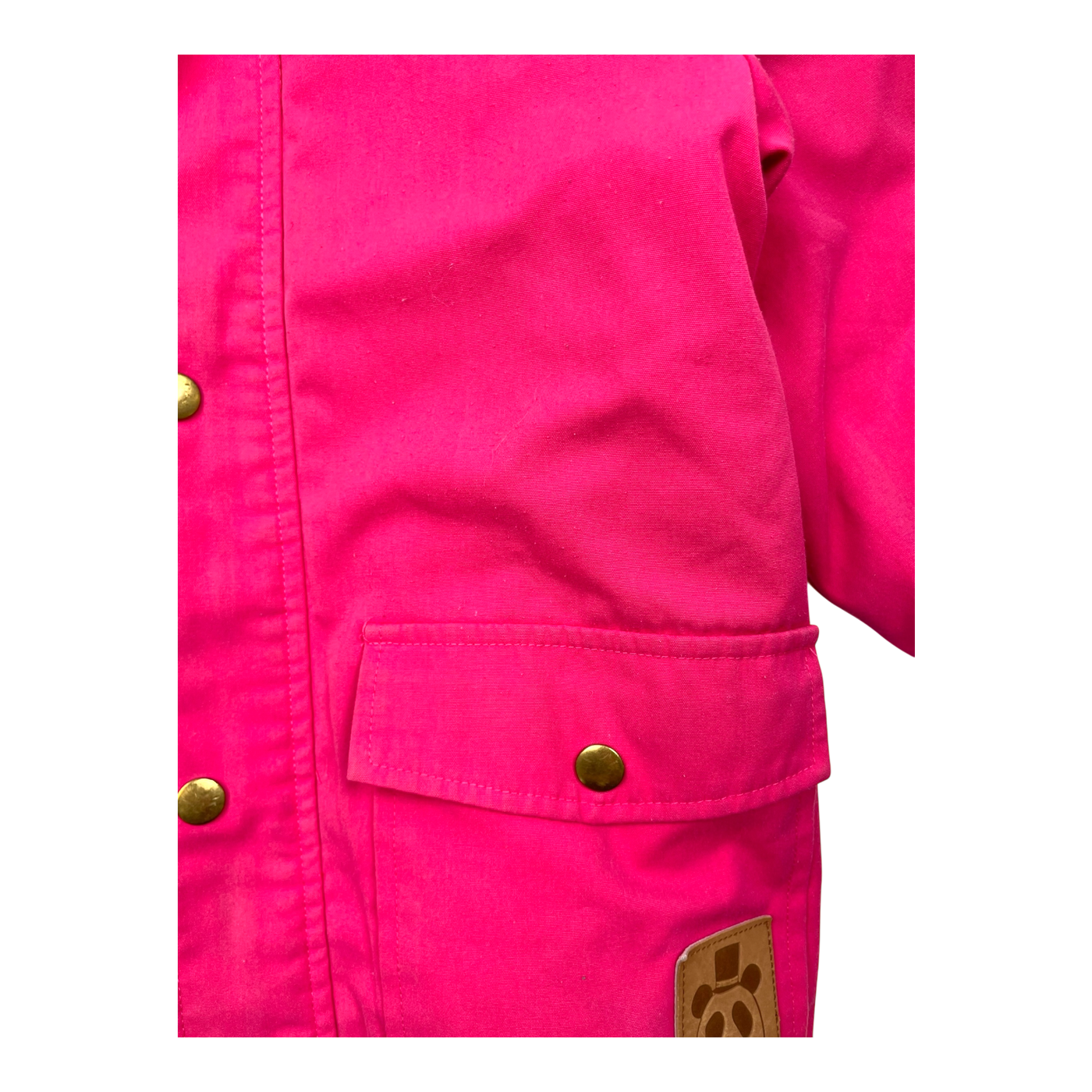 Mini Rodini pico jacket, pink | 104/110cm