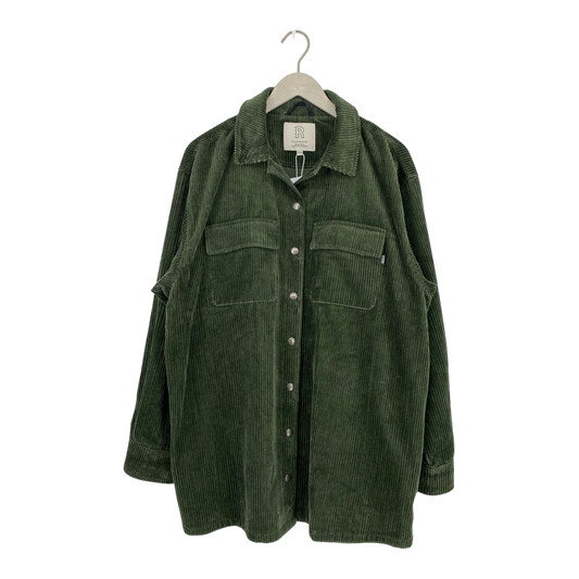 R-collection corduroy jacket, dark green | unisex 2XL