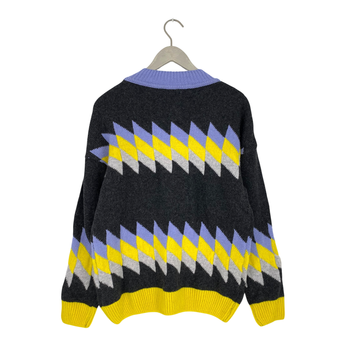 Maska knitted wool sweater, multicolor | woman S