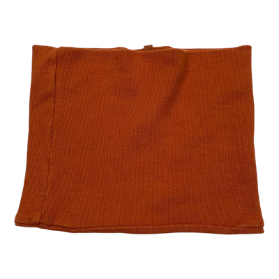 Metsola rib tube scarf, mahogany | onesize