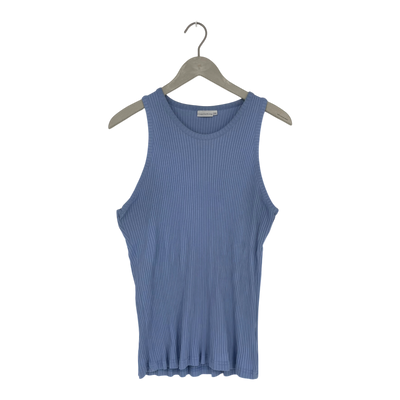 Riva Clothing rib tank, light blue | woman 2XL