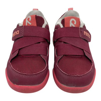 Reima kiirus waterproof sneakers, plum | 24