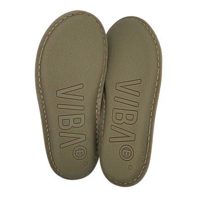 VIBAe Roma leather slippers, cognac brown | 41
