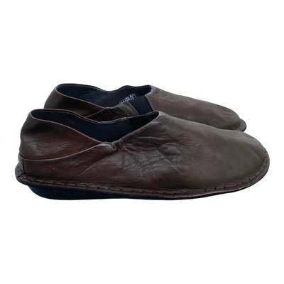 VIBAe Zuma leather shoes, cocoa brown | 38