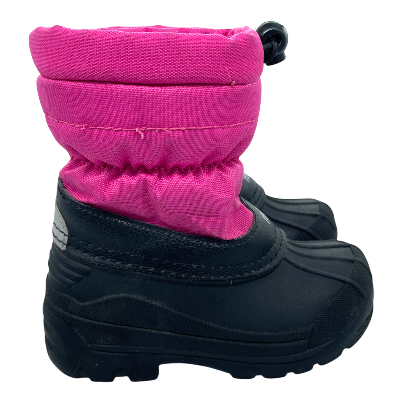Reima nefar winter duck boots, black/pink | 27