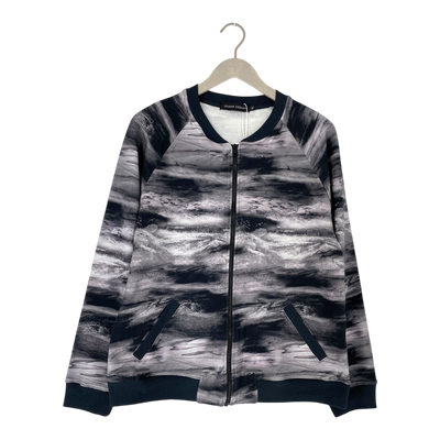 Uhana sweat jacket, storm | woman XL