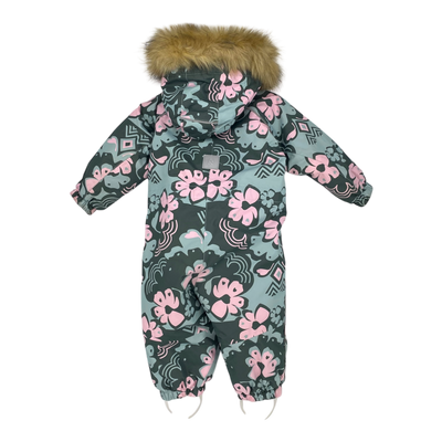 Reima lappi winter overall, green | 80cm