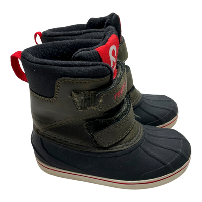 Reima coconi winter duck boots, dark green | 24/25