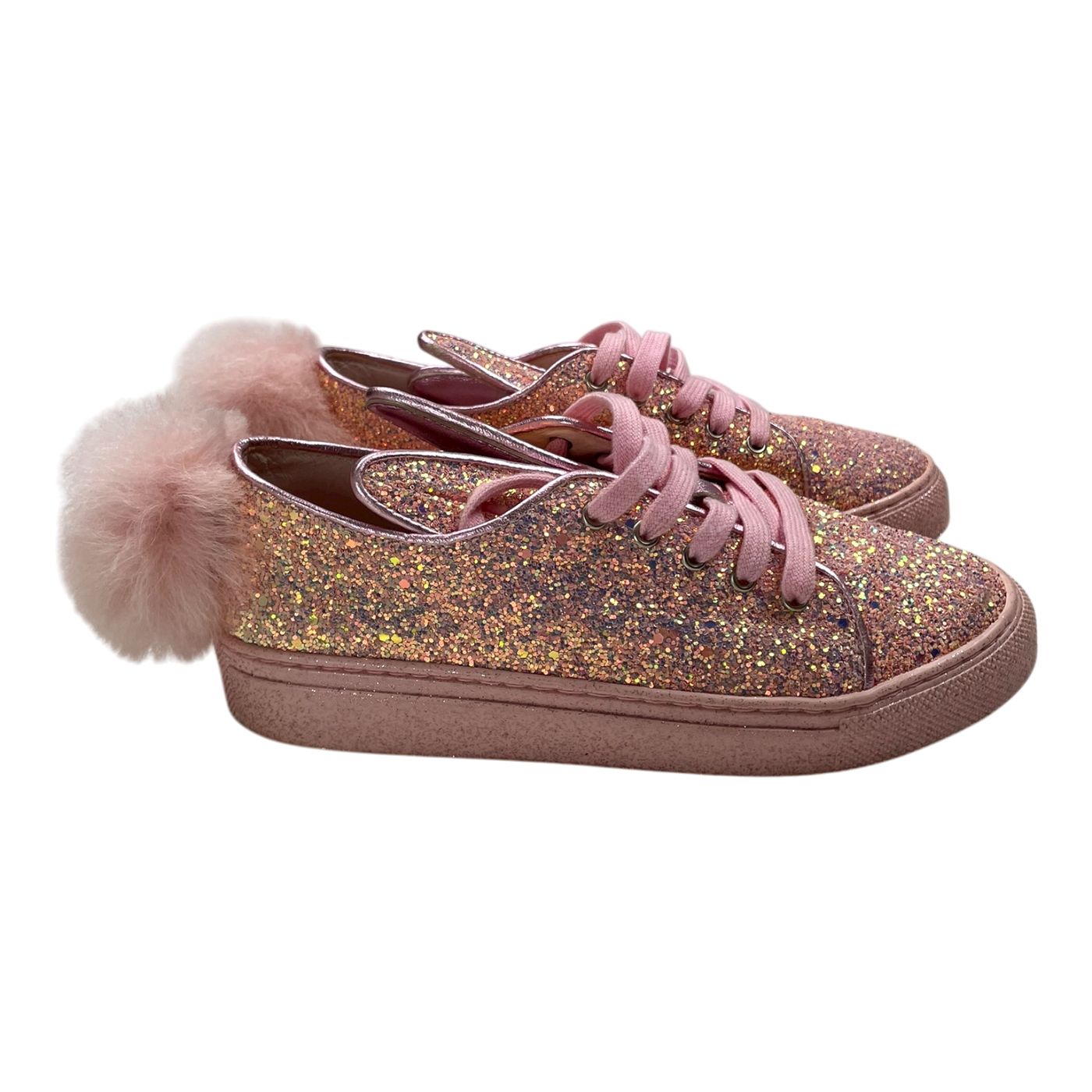 Minna Parikka tail sneaks shoes, pink glitter | 34