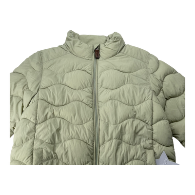 Mini A Ture matnava padded jacket, tea green | 104cm