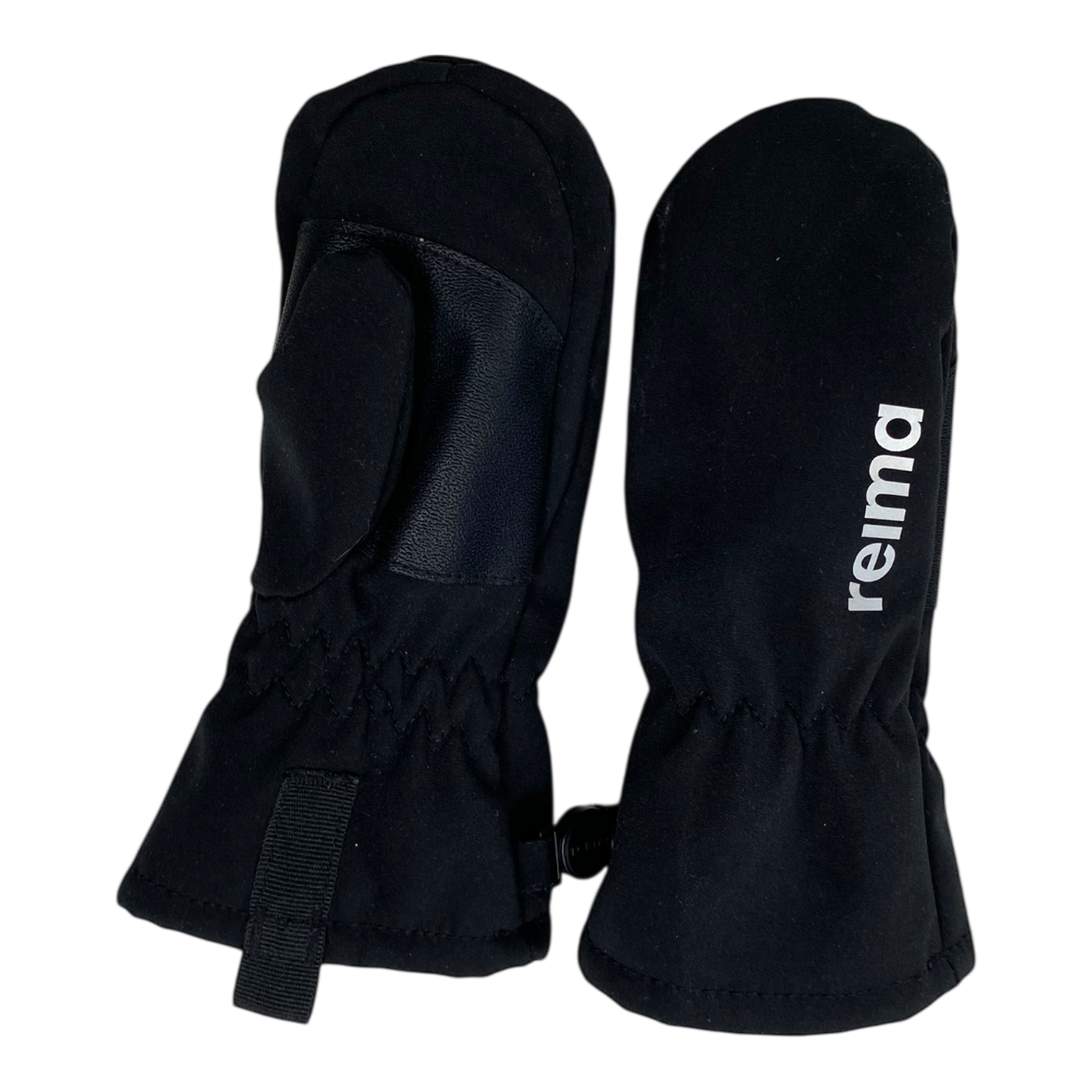 Reima osaten softshell gloves, black | 1-2y