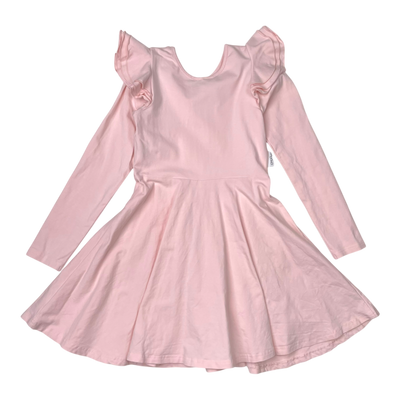 Gugguu frilla dress, pink | 122cm