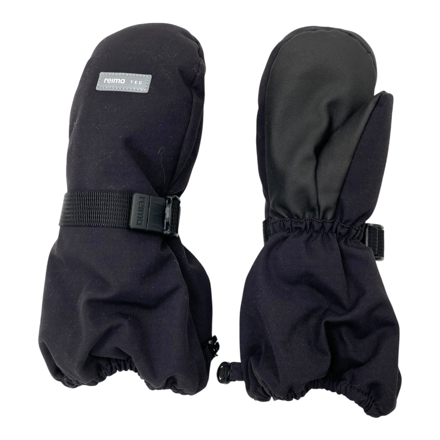 Reima ote winter mittens, black | 6-8y