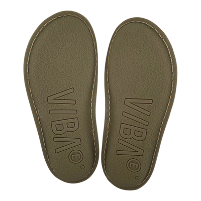 VIBAe Roma leather slippers, fawn tan | 40