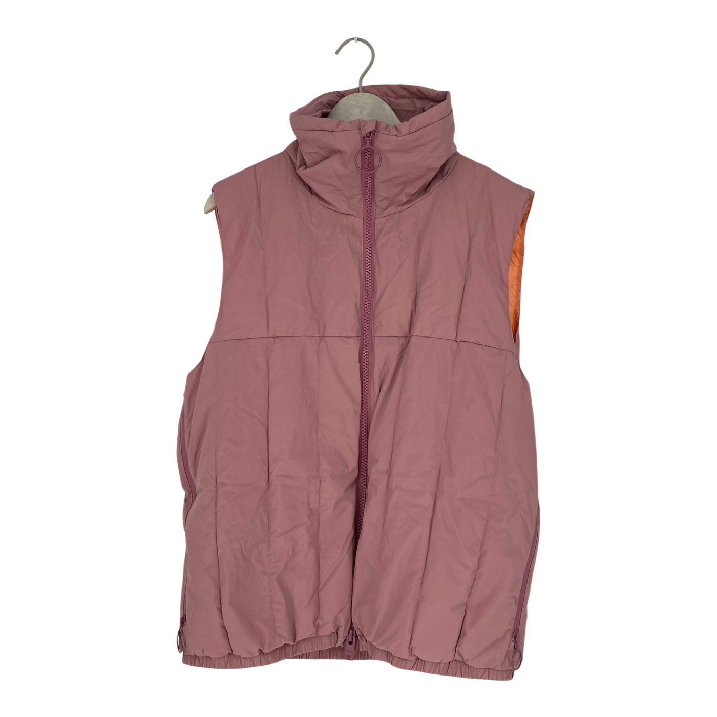 Embassy of Bricks and Logs broman puffer vest, mauve | unisex L