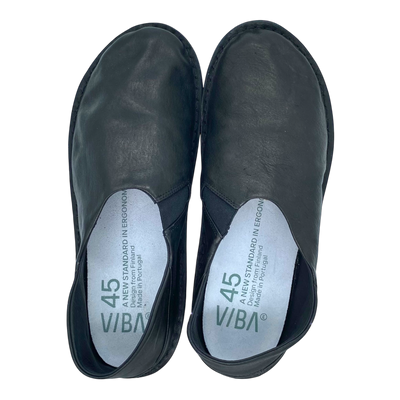 VIBAe Zuma leather shoes, preto black | 45