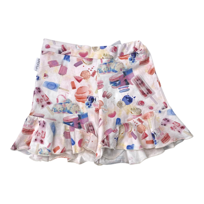 Gugguu frill shorts, ice cream | 122cm