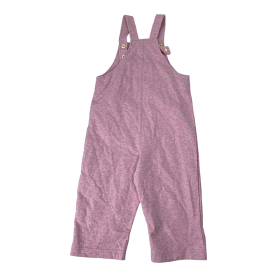 Metsola sweat jumpsuit, pink | 86/92cm