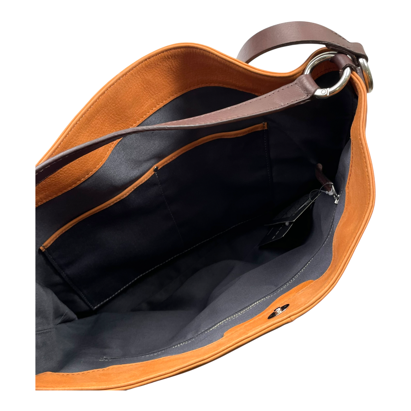 Harold's Bags leather chaza pouch, cognac