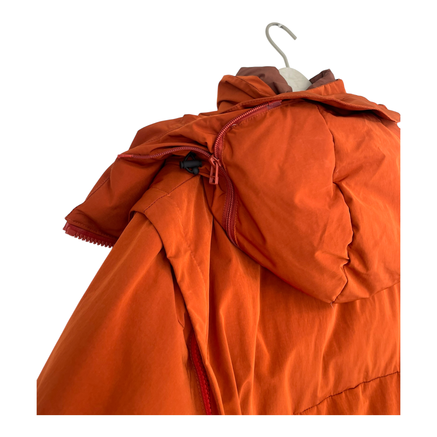 Embassy of Bricks and Logs whidbey winter jacket, burnt red | unisex L
