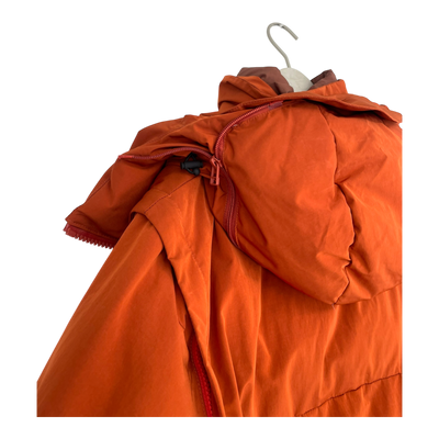 Embassy of Bricks and Logs whidbey winter jacket, burnt red | unisex L