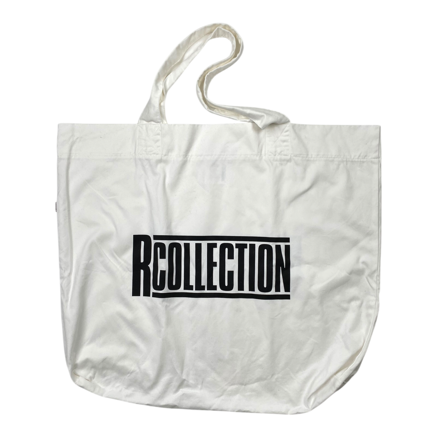 R-collection canvas bag, white
