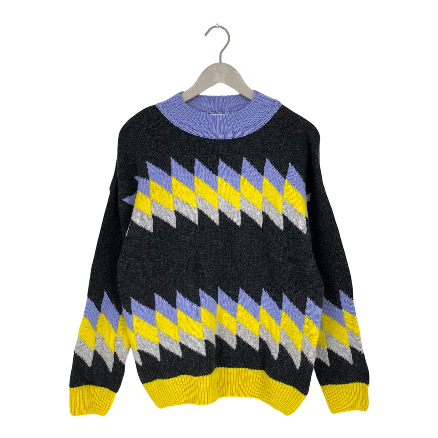 Maska knitted wool sweater, multicolor | woman S