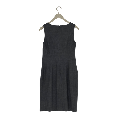 Andiata structured wool dress, grey | woman 38